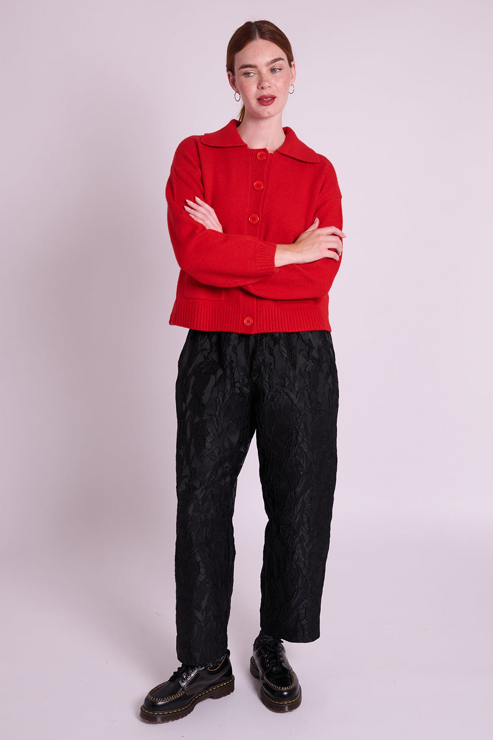 Joanie Collar Cardigan