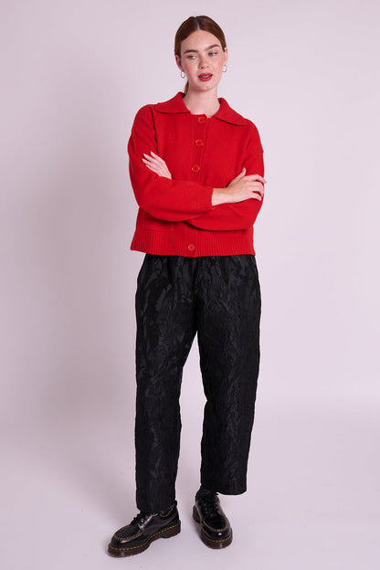 Joanie Collar Cardigan