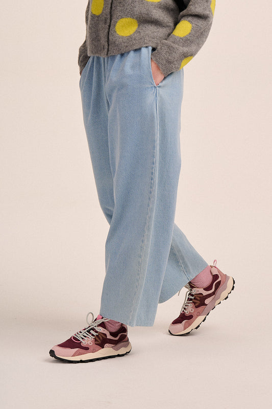 Ottie Denim Trousers - Light Wash