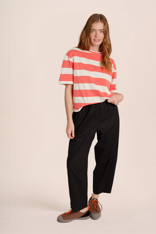 Peggy Trousers - Linen Black