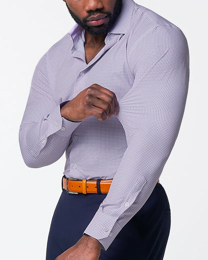 "The Arlo" Lavender Double Check