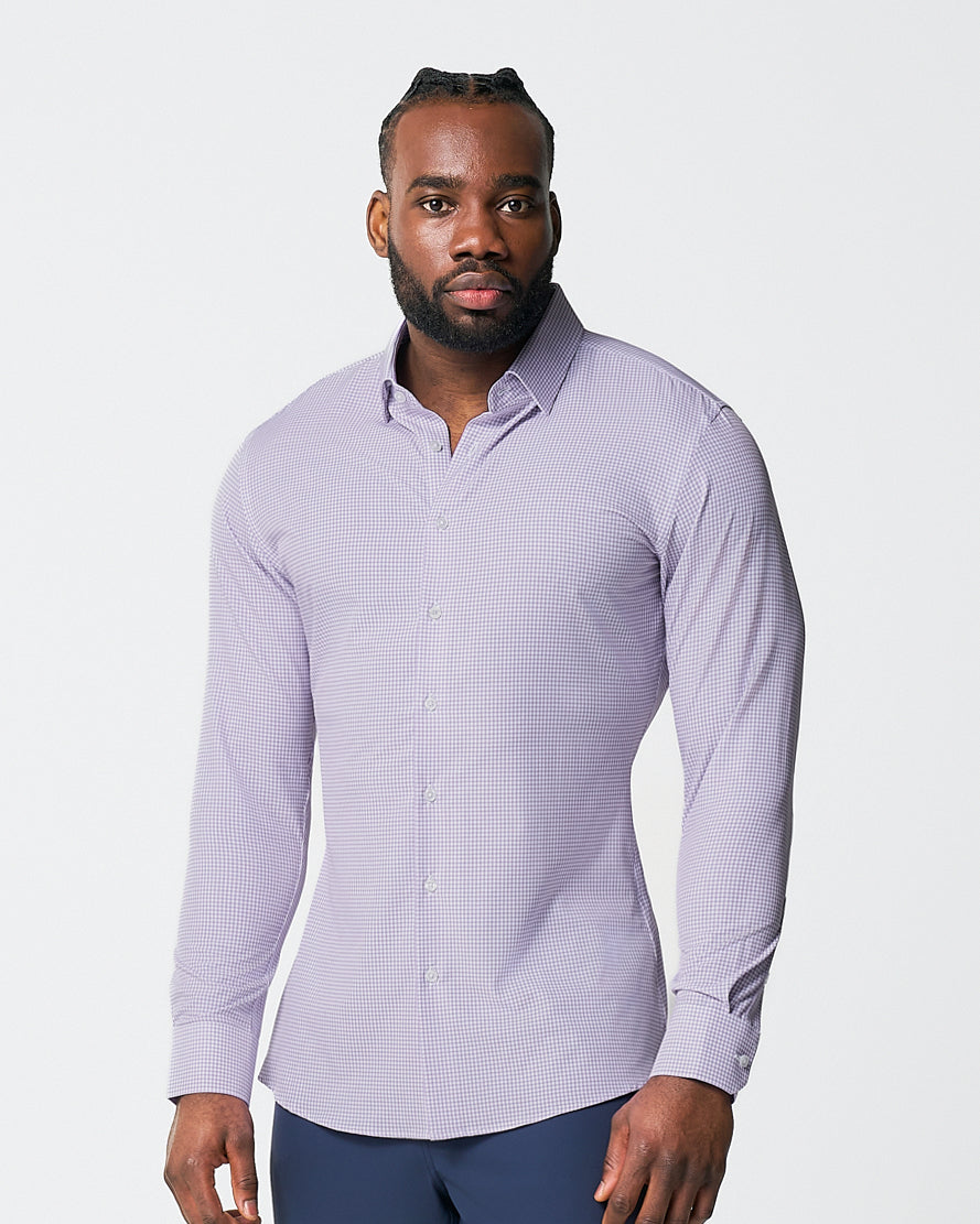 "The Arlo" Lavender Double Check