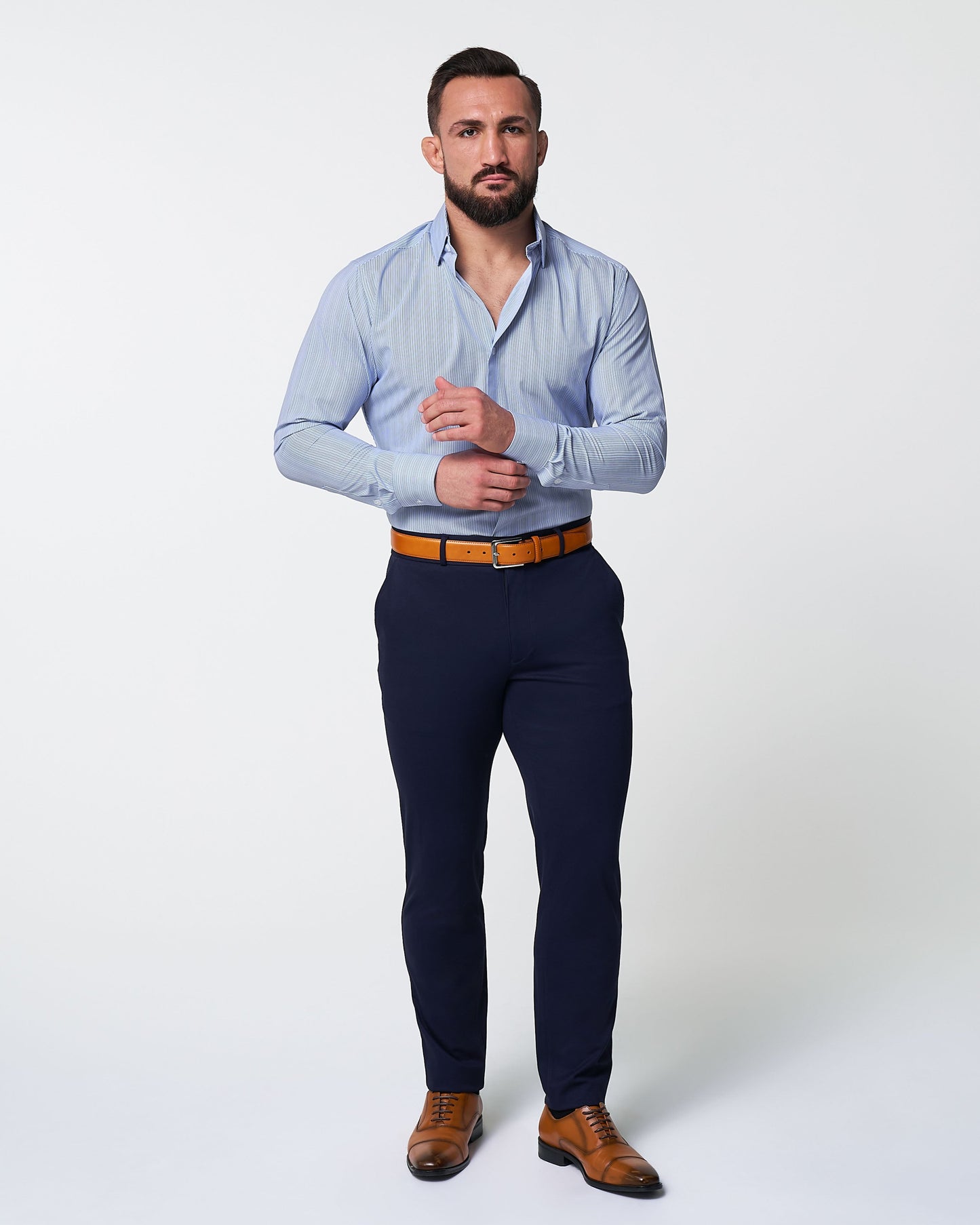 "The Bruce" Multicolor Pinstripe