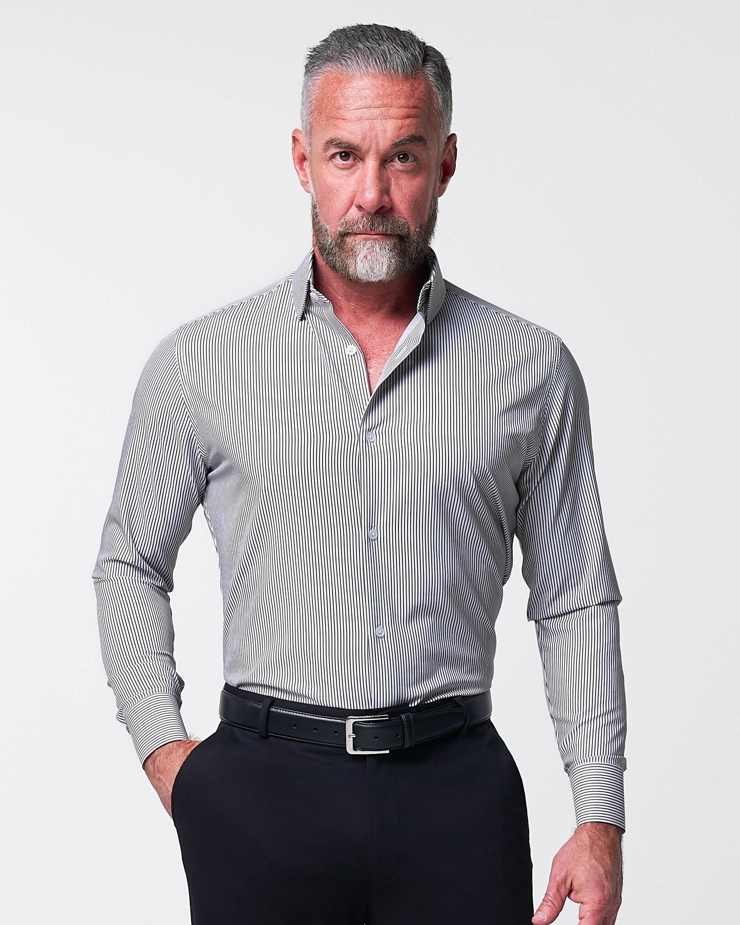 ''The Calloway'' Dark Brown Bengal Stripe