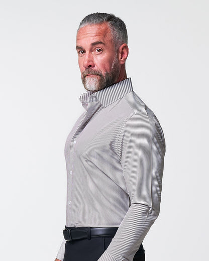 ''The Calloway'' Dark Brown Bengal Stripe