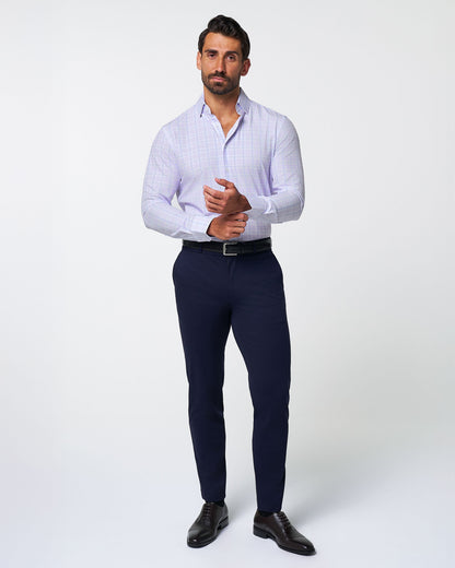 "The Lavender" Light & Dark Purple Plaid