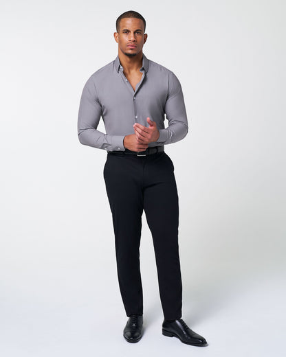 "The Mahoney" Dark Grey Weave