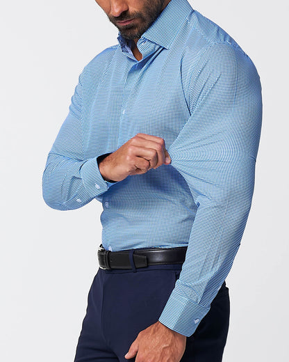 "The Meram" Blue Windowpane