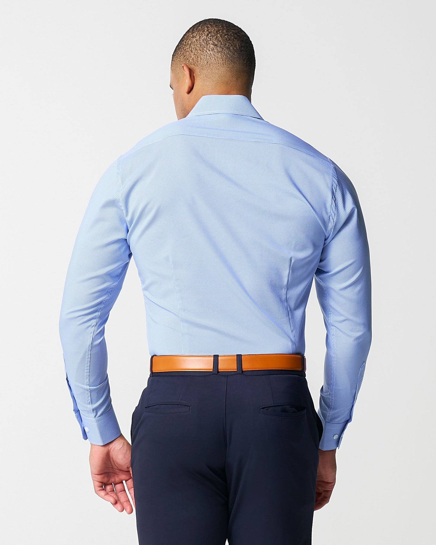 "The Merrill" Blue Micro Check