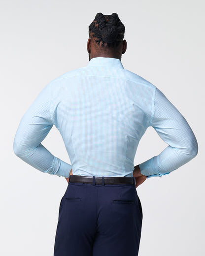 "The Nash" Baby Blue Gingham