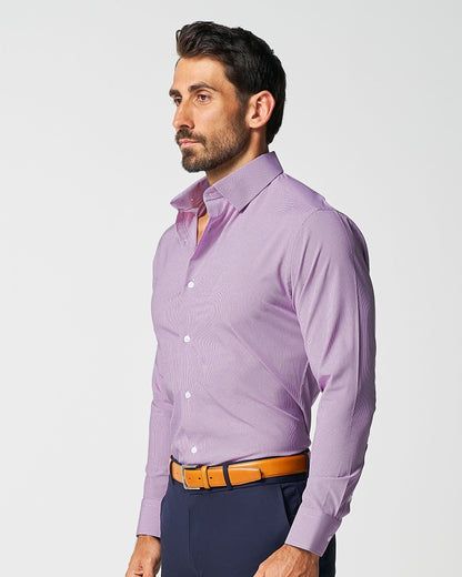 "The Ryan" Dark Purple Micro Check