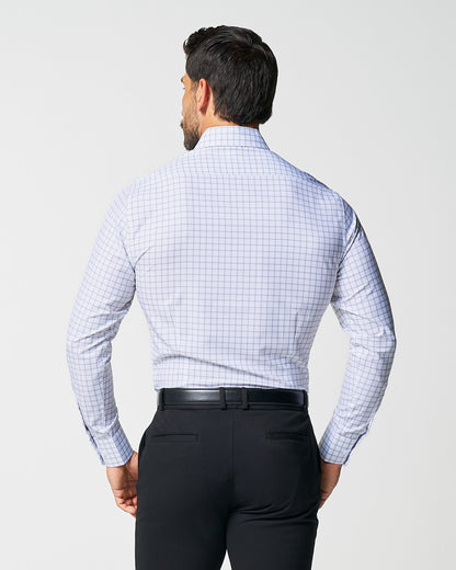 "The Scottie" Grey & White Windowpane