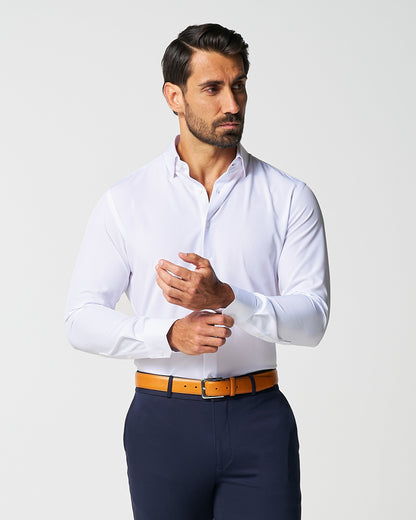 "The Everest" Winter-Weight Solid White