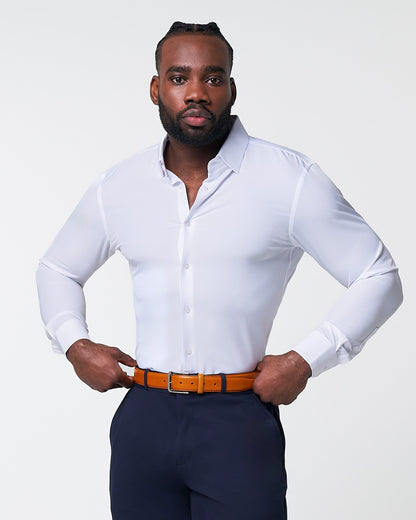 "The Everest" Winter-Weight Solid White