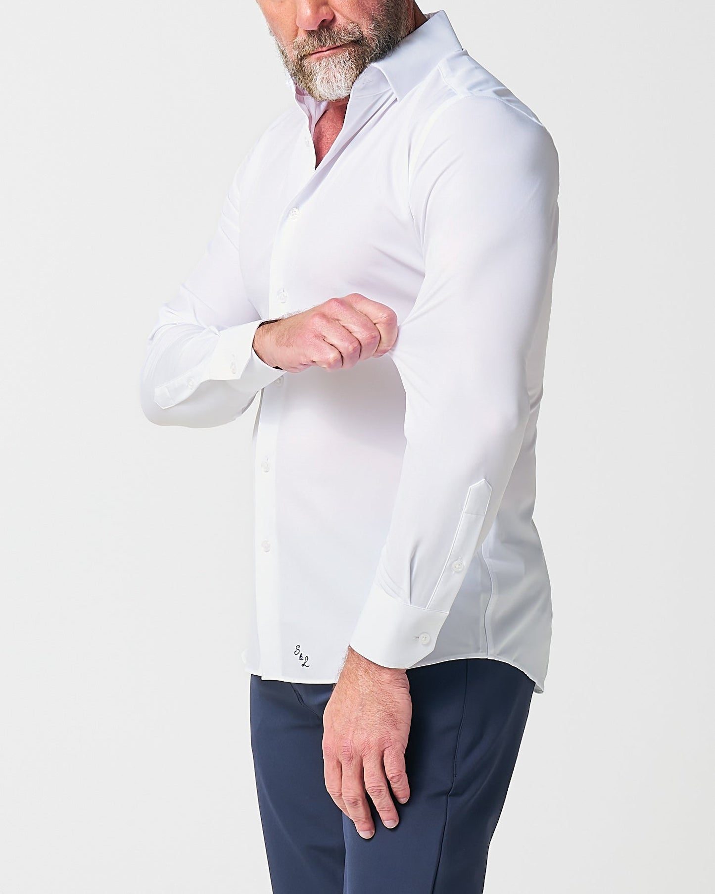 "The Everest" Winter-Weight Solid White