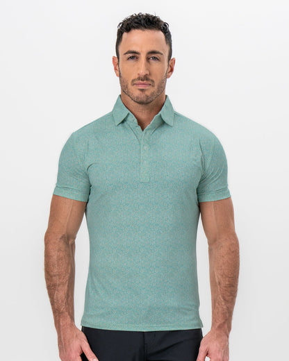 "The Drift" Seafoam Floral Print