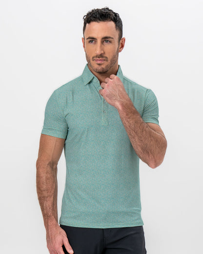 "The Drift" Seafoam Floral Print