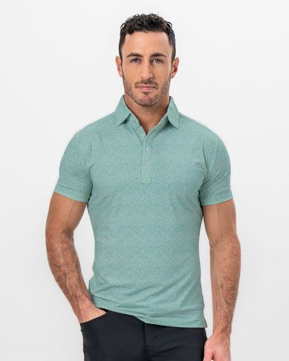 "The Drift" Seafoam Floral Print