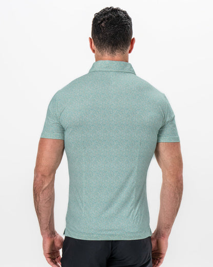 "The Drift" Seafoam Floral Print