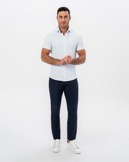 "The Rio" Light Blue Pinstripe