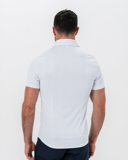 "The Rio" Light Blue Pinstripe