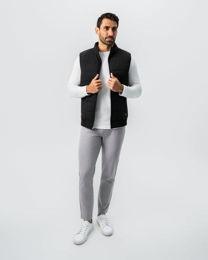 Down Vest - Black