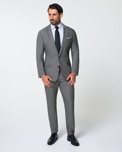 Athletic Fit Stretch Blazer - Heathered Grey