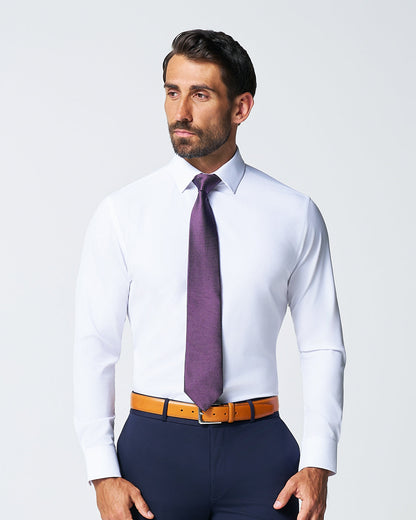"The Springer" Solid White - Classic Fit