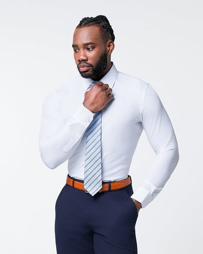 "The Springer" Solid White - Classic Fit