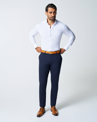 "The Springer" Solid White - Classic Fit