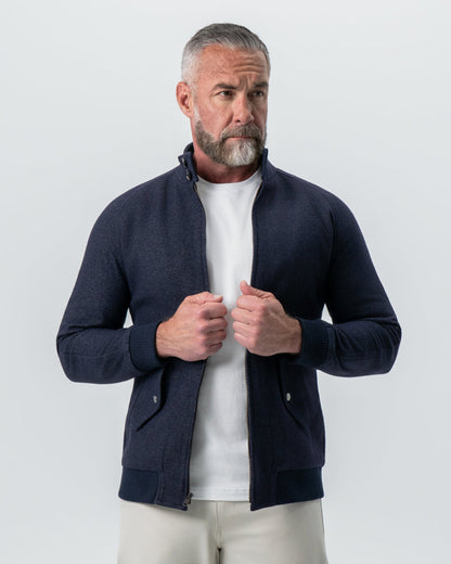 Brushed Bomber - Navy