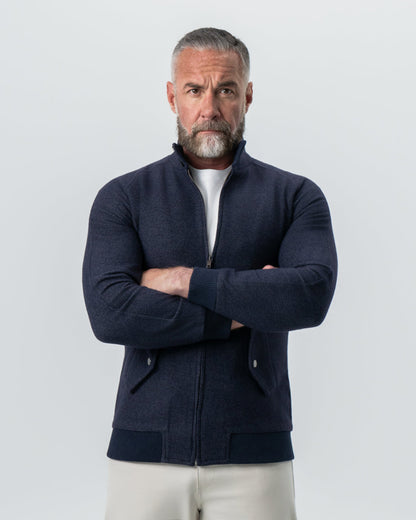 Brushed Bomber - Navy