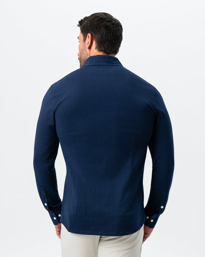 "The Stewart" Navy Button Down