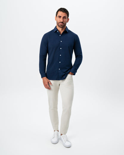 "The Stewart" Navy Button Down