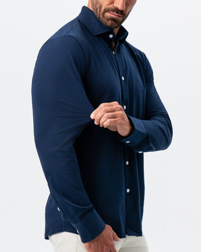 "The Stewart" Navy Button Down