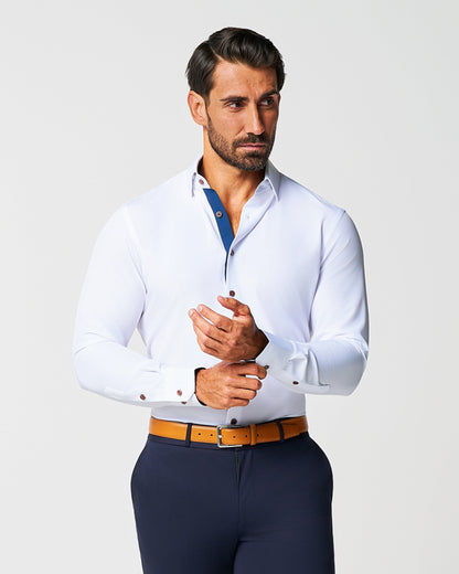 "The Springer" Limited Edition: White with Navy Accents