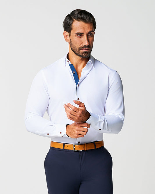 "The Springer" Limited Edition: White with Navy Accents