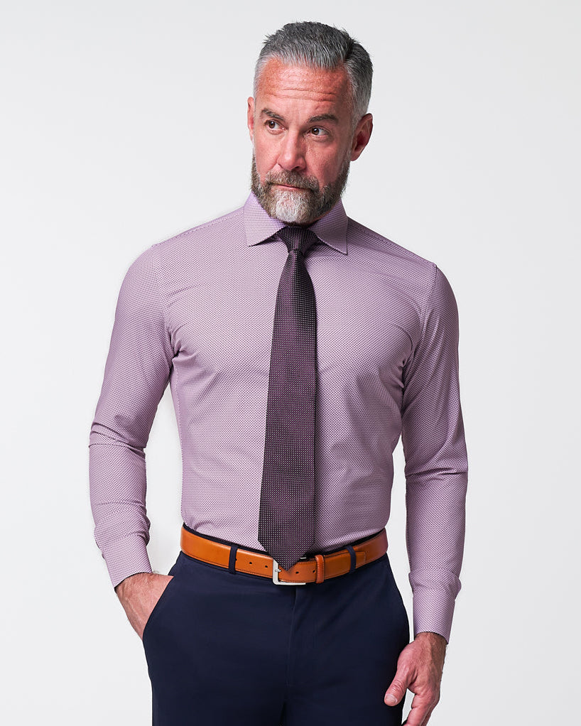 "The Cullinan" Purple Diamond Print