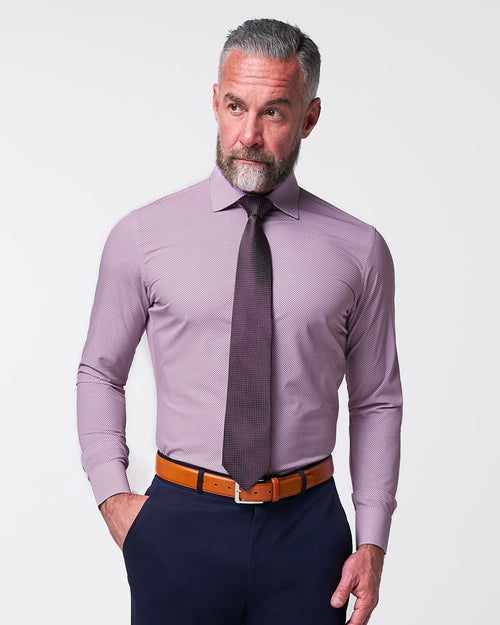 "The Cullinan" Purple Diamond Print