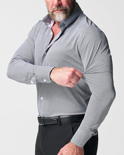 "The Newbury" Black Windowpane