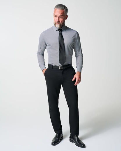 "The Newbury" Black Windowpane