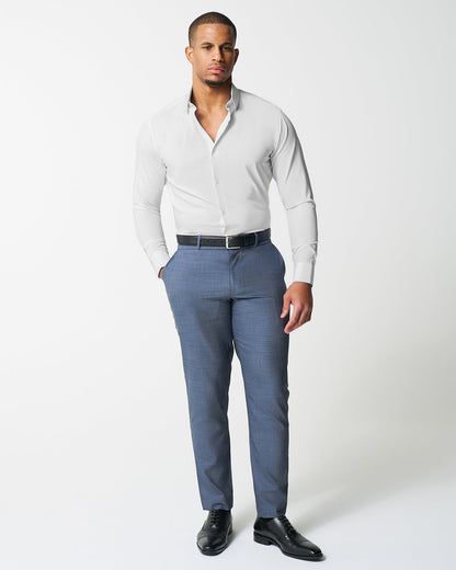 "The Stafford" Solid White Weave