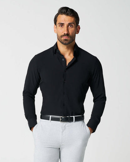 "The Von" Solid Black - Classic Fit