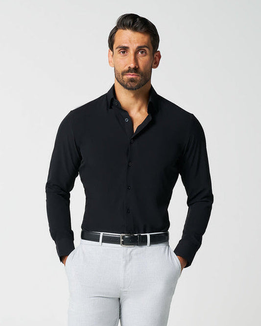 "The Von" Solid Black - Classic Fit