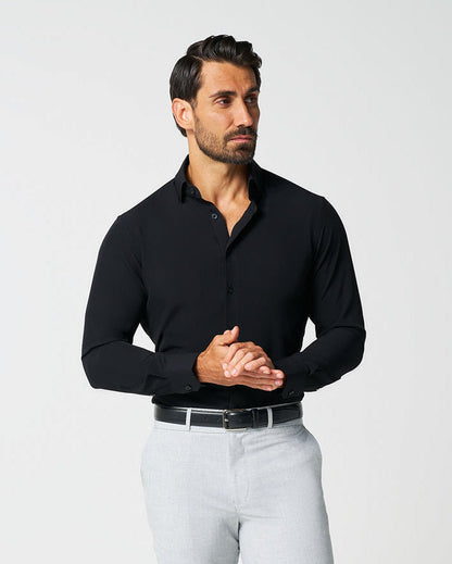 "The Von" Solid Black - Classic Fit