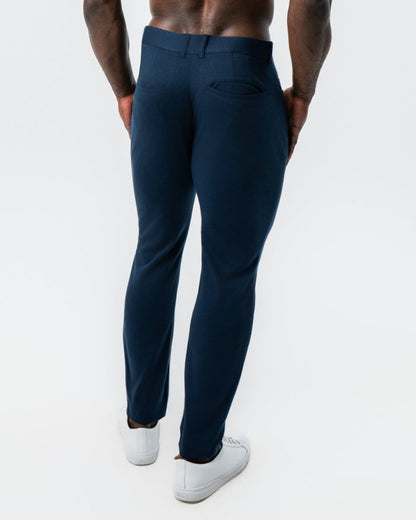 Knit Chino - Navy