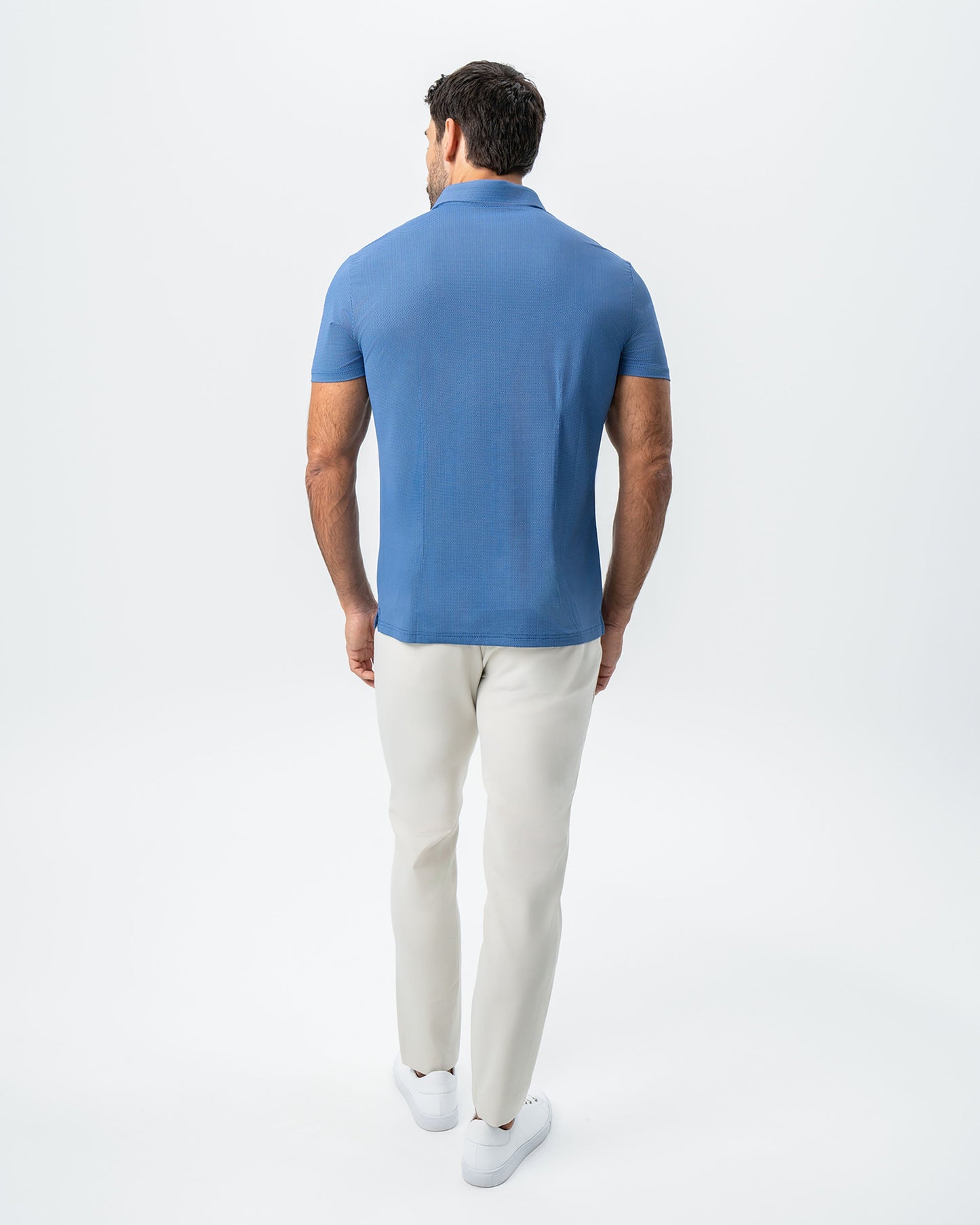 "The Luke" Blue Mini Crown Check
