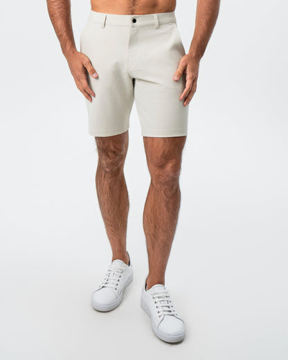 Athletic Fit Shorts - Light Khaki