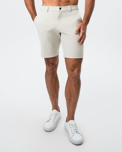 Athletic Fit Shorts - Light Khaki