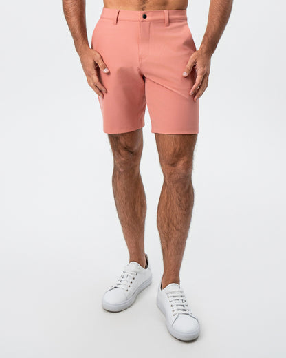 Athletic Fit Shorts - Salmon